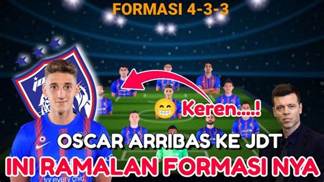 Oscar Arribas Ke Jdt Ini Ramalan Formasinya Bersama Esteban Solari