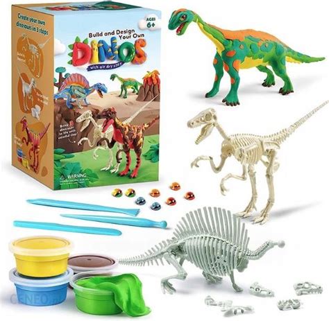 Pan I Pani Gad Et Zestaw Kreatywny Artystyczny Dinozaury Dino Diy