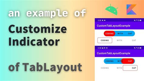 Android Tablayout Custom Indicator Android Custom Tablayout Indicator