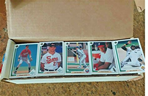 Upper Deck Baseball Low Series Complete Set Mr Sport