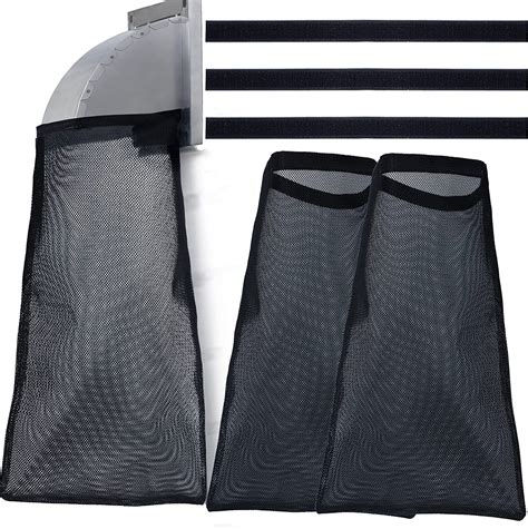 Trianu 3 Pack Dryer Vent Lint Bags Lint Traps Lint Dust Bag For Outdoor