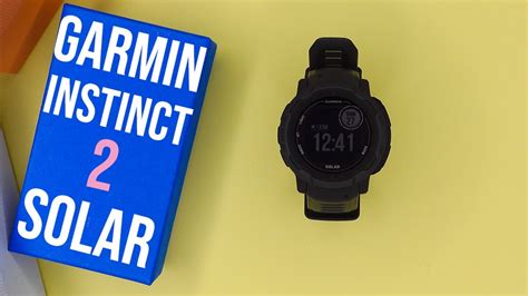 Garmin Instinct Solar Sportwatch Review The Watch With Unlimited