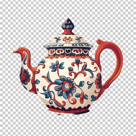 Premium PSD Chinese Teapot Isolated On White Background