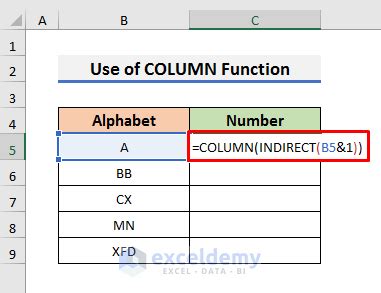 How To Convert Alphabet To Number In Excel Easy Methods