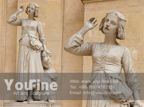 Joan Of Arc Listening To Her Voices Youfine Sculpture