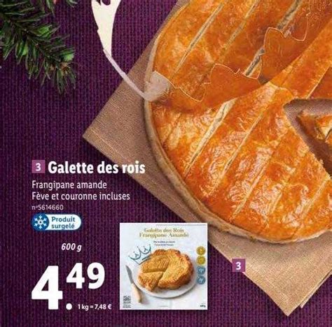 Promo Galette Des Rois Chez Lidl ICatalogue Fr