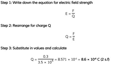 Aqa A Level Physics复习笔记743 Electric Field Strength 翰林国际教育