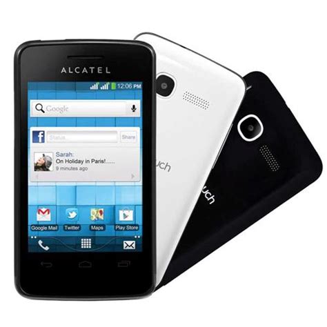 Celular Alcatel One Touch Pixi Preto Tela Dual Chip C Mera