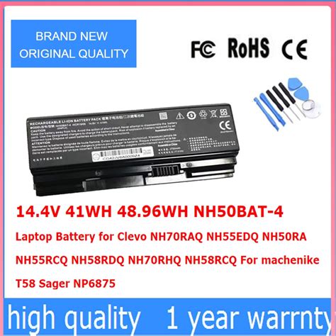 Nh Bat Battery For Clevo Nh Raq Nh Edq Nh Ra Nh Rcq Nh Rdq