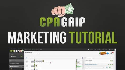 Cpagrip For Beginners Cpa Marketing Tutorial Youtube