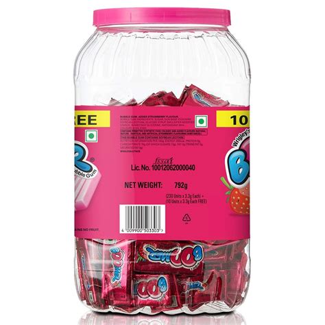 Buy Boomer Strawberry Flavour Chewing Gum 230 X 33 G With Free 10