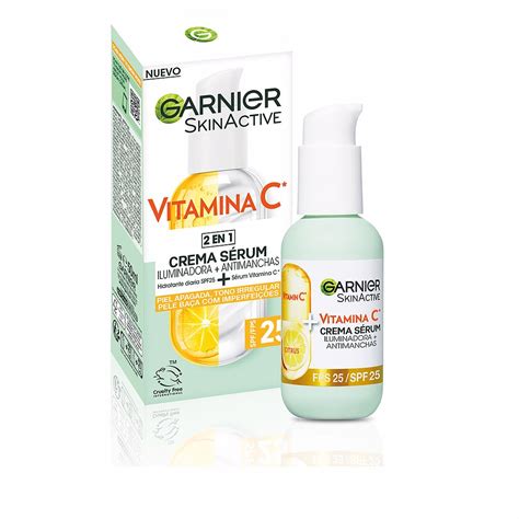 SKINACTIVE VITAMINA C crema sérum SPF25 Tratamentos faciais Garnier