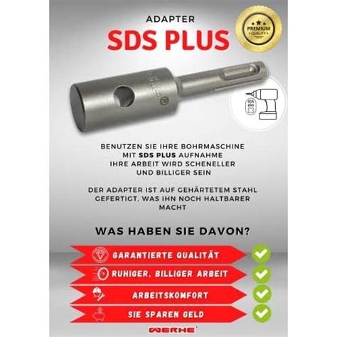 Werkon Profi Adapter F R Erdbohrer Passend F R Sds Plus