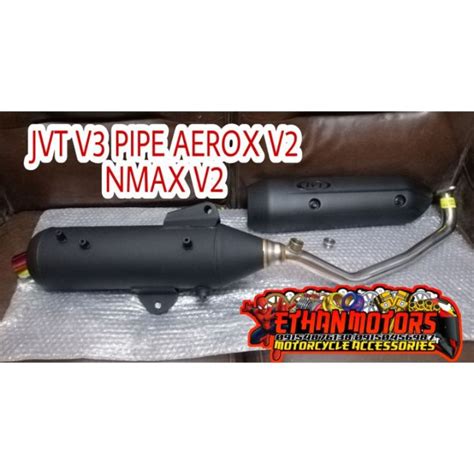 JVT V3 PIPE ADJUSTABLE SOUND FOR AEROX NMAX M3 MSI125 SPORTY HB