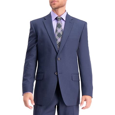 Men S Haggar Travel Performance Tailored Fit Stretch Suit Jacket