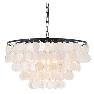 Living District Ld D C Selene Light Chrome Pendant Beach Style