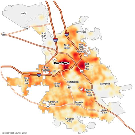 San Jose Crime Map - GIS Geography