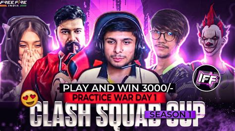 Clash Squad Cup Season 1 🏆 Day 1 👊 Ft Iff Ng Nxt Ug Pn Csw Bxl