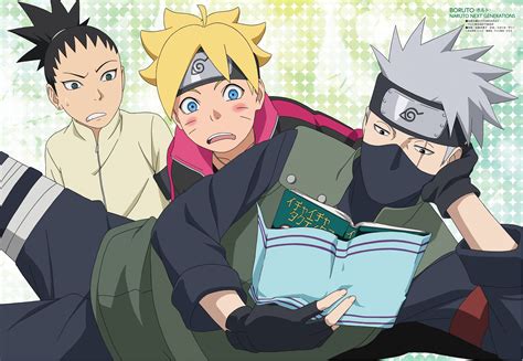 shikadai and boruto and kakashi - Shikadai Nara Wallpaper (41827201 ...