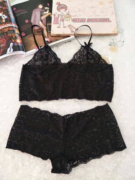 Jual Bra Set Lingerie Celana Dalam Camisole Lingerie Bikini G String Di