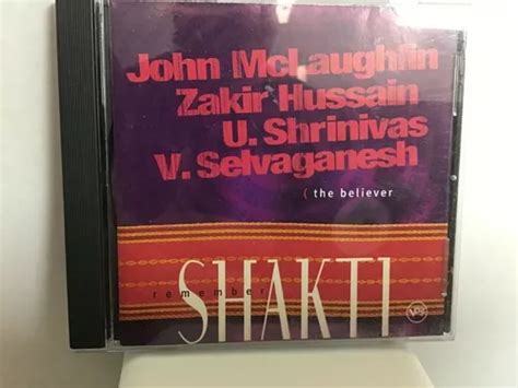 John Mclaughlin Remember Shakti Cd The Believer Lacrado Frete Grátis