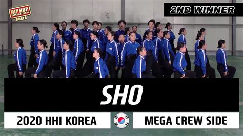 SHO Silver Medalists Mega Crew Division HHI 2020 Korea YouTube