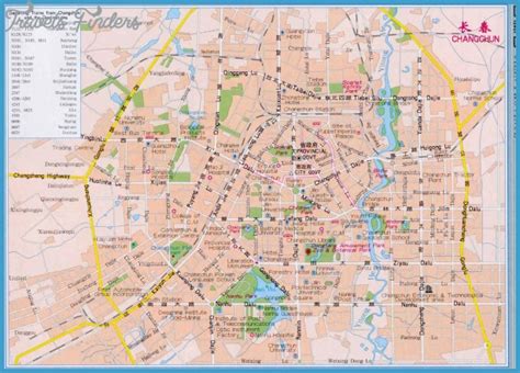 Jilin City Map - TravelsFinders.Com