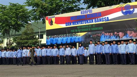 Kasdam Brawijaya Ajak Korpri Di Jajaran Kodam Tingkatkan