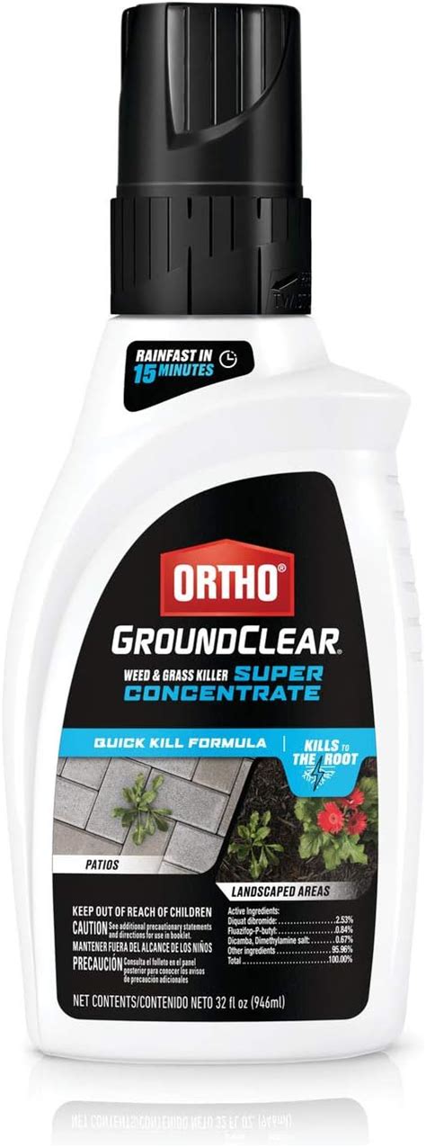 Ortho Groundclear Weed And Grass Killer Super Concentrate Kills Weeds And Grass