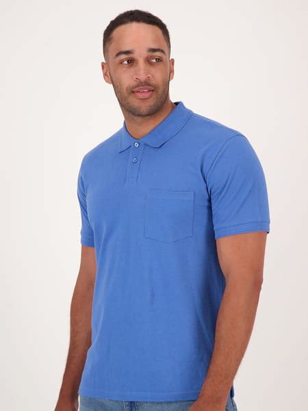 Cobalt Blue Mens Australian Cotton Short Sleeve Polo Bestandless™ Online