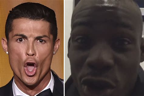 VidÉo Mario Balotelli Se Moque Du Cri De Cristiano Ronaldo