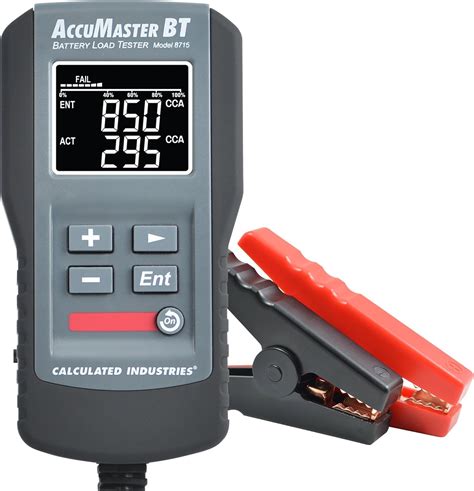 Calculated Industries 8715 Accumaster Bt Digital Battery Load Tester Analyzes 12v 100 2000 Cca