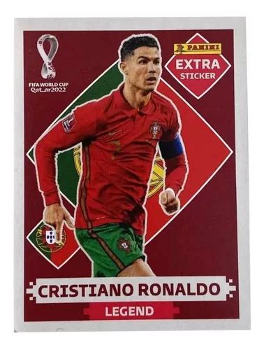 Figurinha Cristiano Ronaldo Lend Ria Legend Stiker Original Frete Gr Tis