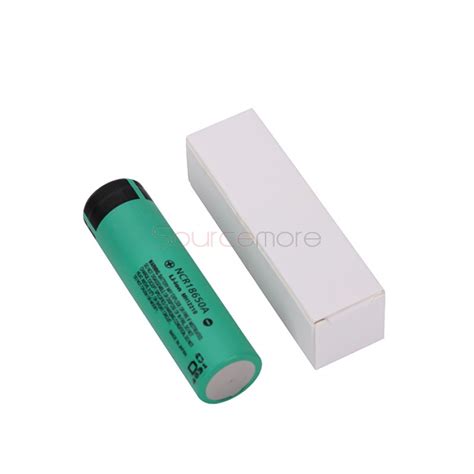 Panasonic NCR18650A Flat Top 3.7V Rechargeable 3100mAh 18650 Li-ion ...