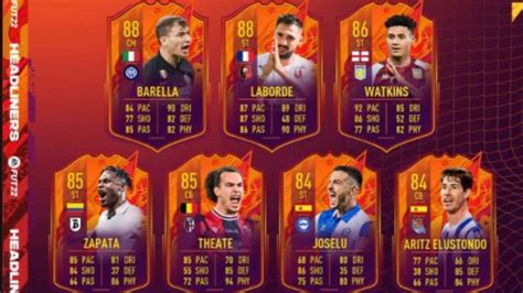 Fifa 22 Headliners Team 2 List Of All The Players