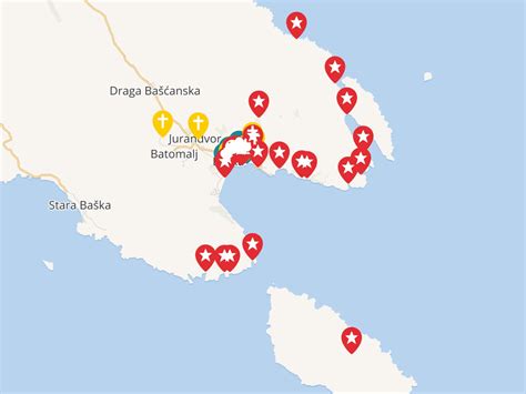 Baška - Interactive map by Camino-maps · MapHub