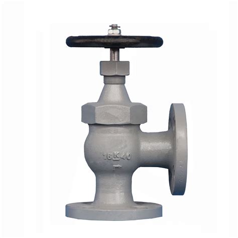 Ci Angle Marine Globe Valve Jis F K Jis Marine Valve