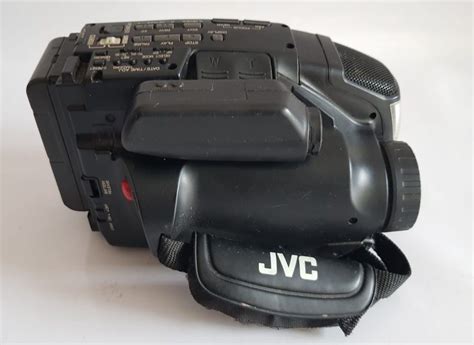 JVC FILMADORA COMPACT VHS MODELO GR AX55 BATERIA RECARREGÁVEL