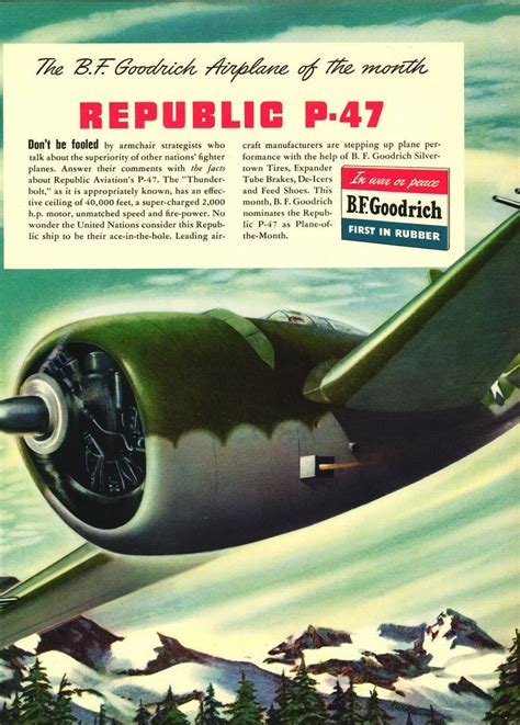 Vintage Airplane Poster Republic P-47 Thunderbolt Poster - Etsy ...