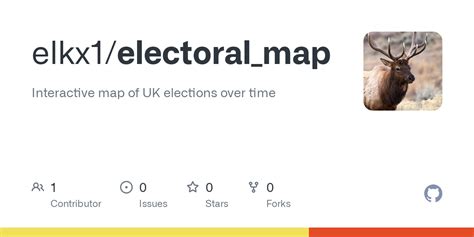 github elkxelectoralmap interactive map  uk elections  time