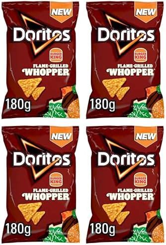 Amazon Doritos Flame Grilled Whopper Flavored Corn Chips G Four