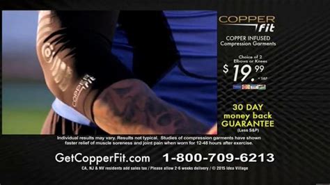 Copper Fit Tv Spot Take On Your Pain Ispottv