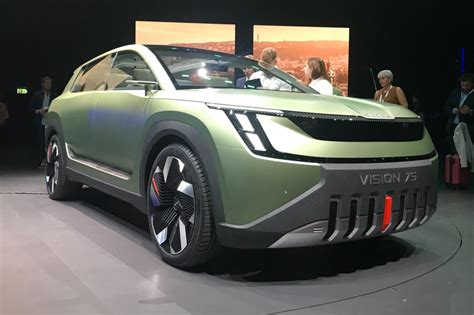 New Skoda Vision 7s Concept Showcases Electric Seven Seater Move Electric