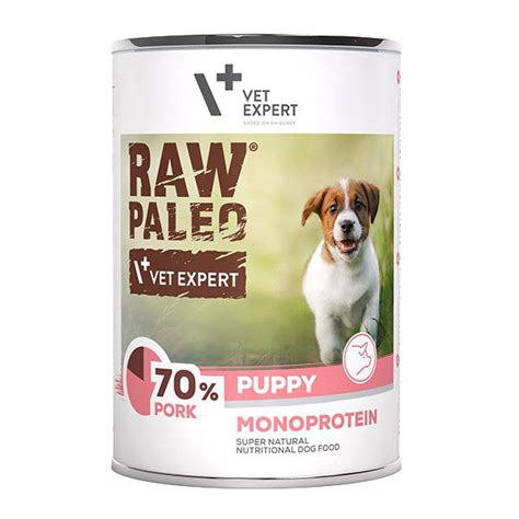 Raw Paleo Wieprzowina Pork Puppy G Mokra Karma Vetexpert Sklep