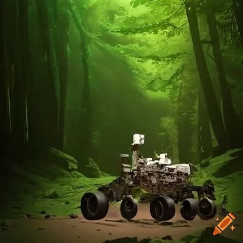 Mars Curiosity Rover Animation
