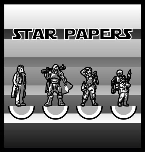 Star Wars Paper Miniatures Set A By Tenheart On Deviantart