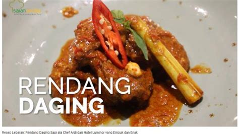 Tips Masak Rendang Pakai Rice Cooker Daging Empuk Dan Bumbu Meresap