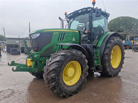 2015 John Deere 6215r 4wd Tractor 50k Command Arm