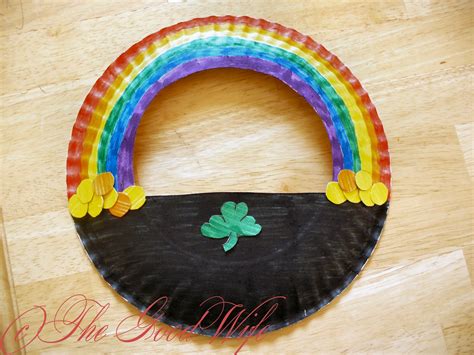 The Good Wife St Patricks Day Paper Plate Craft