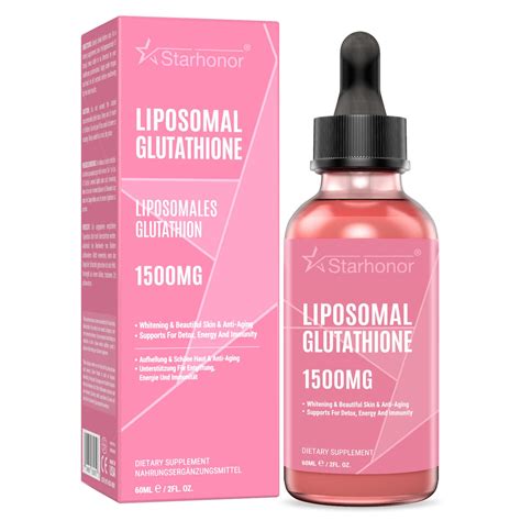 Starehonorr Liposomal Glutathione Liquid 1500 Mg